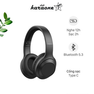 Tai nghe chụp tai bluetooth Club Havit chính hãng pin trâu âm thanh dày chắc