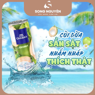 Siêu ngon thùng nước dừa Thái Chabaa 230ml