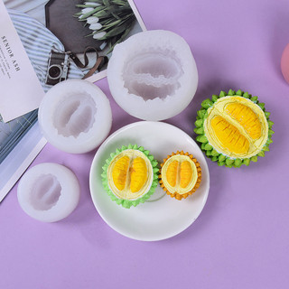Khuôn silicon 4d làm rau câu làm bánh mẫu Sầu riêng