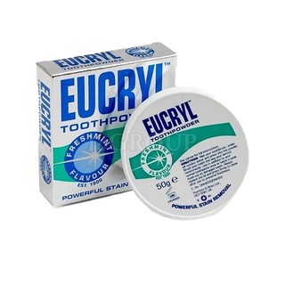 Bột Trắng Răng EUCRYL Freshmint Flavour Toothpowder 50g