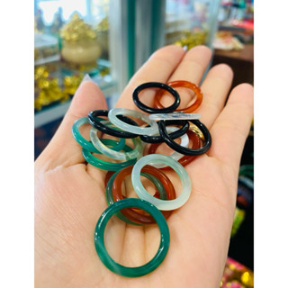 Nhẫn đá Ngoc Thuỷ Tảo may mắn nhẫn phong thuỷ theo mệnh