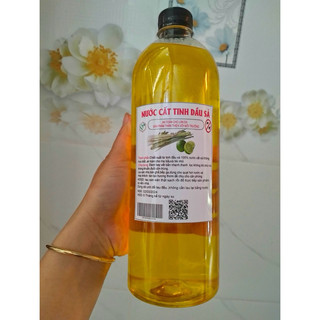 Nước lau sàn sả chanh nguyên chất chai 1 lít