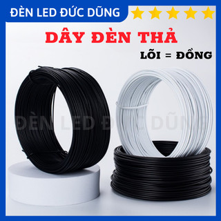 Dây Đèn Thả, Đèn Trang Trí 100M Chất Liệu Đồng 100%