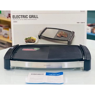 Bếp nướng điện lock&lock electric grill ejg232 vỉ nướng đa năng - hàng chính hãng