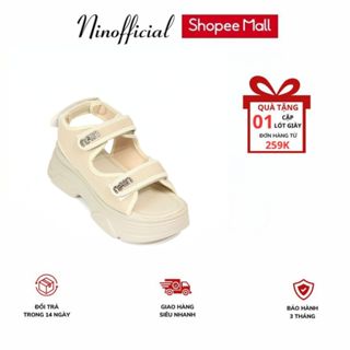 Dép quai hậu đế xuồng 5cm NINSHOES dép nữ quai ngang chữ miu siêu hack dáng dt048