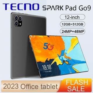 Tecno go9 máy tính bảng android máy tính bảng chính hãng mới phát hành 12gb + 512gb dual sim 5g máy tính bảng chơi game
