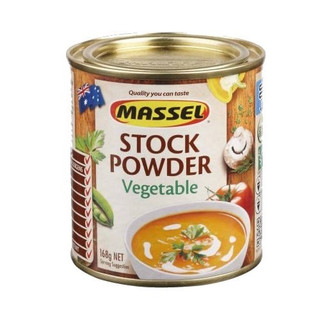 Bột nêm dạng bột vị rau củ Massel Stock Powder Vegetable 168g của Úc