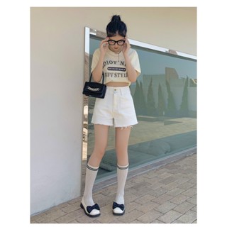   MUA 2 GIÁ 85K  Quần Short Jeans Nữ Cạp Cao Quần Bò Đùi Hack Chân Đi Chơi Đi Biển S02 