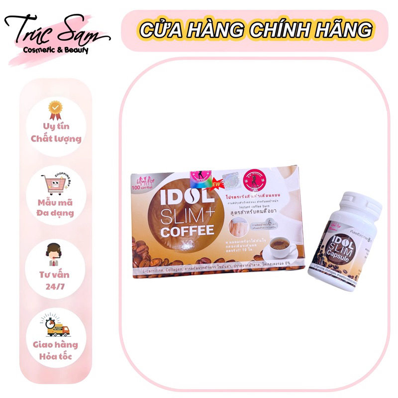 Cà phê giảm cân Idol slim coffee