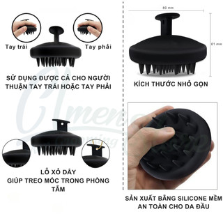 Lược Gội Đầu Silicone Cao Cấp