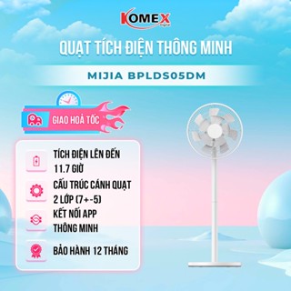 Quạt Tích Điện Thông Minh Xiaomi Mijia BPLDS05DM DC Inverter 100 Tốc Độ Gió, Đối Lưu Tuần Hoàn Không Khí