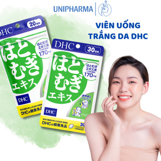 Viên uống trắng da dhc, viên uống trắng da giúp trắng và làm đều màu da, dhc, unipharma, 20 ngày, 30 ngày, 60 ngày