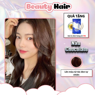 Thuốc nhuộm tóc Nâu Chocolate, bảo vệ tóc không gây khô sơ tóc, nhuộm tóc chocolate, thuốc nhuộm tóc Nâu, nhuộm tóc Nâu