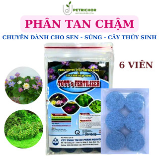 Phân tan chậm sen súng - 6 viên/ gói