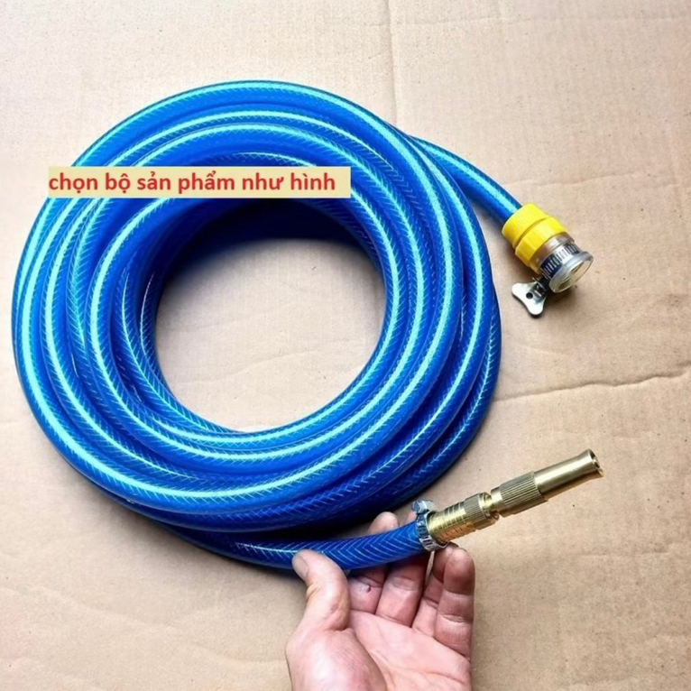 VÒI RỬA TĂNG Áp LỰC VÀ DÂY NHỰA PVC DẺO , VÒI TƯỚI CÂY - RỬA XE GIA ĐÌNH 8 CHẾ ĐỘ SỊT TIỆN DỤNG