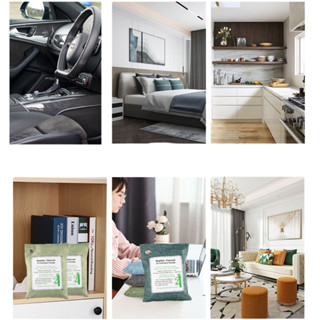 Túi than tre hoạt tính khử mùi ô tô, mùi nấm mốc, kháng khuẩn, lọc không khí