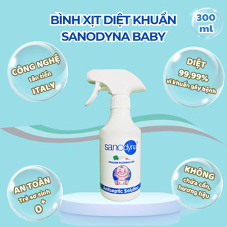 [SIÊU TIẾT KIỆM- HỎA TỐC HÀ NỘI] Dung dịch diệt khuẩn Sanodyna Baby công nghệ Italia