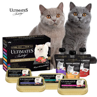 Pate cao cấp cho Mèo Ultimates Indugle _ Thùng mix đủ vị