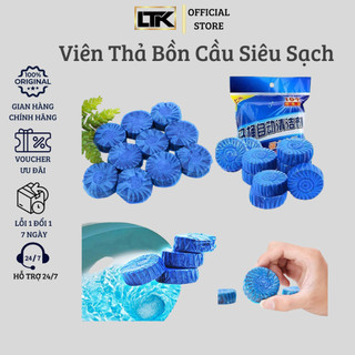Viên Thả Bồn Cầu Hàn Quốc Tẩy Nhanh, Tẩy Sạch Mảng Bám Kết Dính. Diệt Khuẩn Thế Hệ Mới (LeTuKe Store)