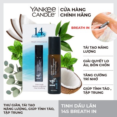 Tinh Dầu Lăn 14s - Breath In (10ml)