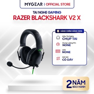 Tai nghe gaming có dây - razer blackshark x v2 7.1 usb - chính hãng bảo hành 24 tháng