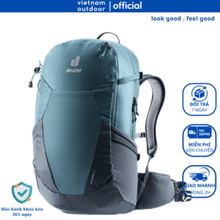  Balo Leo Núi Du Lịch DEUTER FUTURA 27 Thời Trang Có Áo Mưa Đi Kèm Trợ Lực Đa Năng Nhiều Ngăn Lưu Trữ 