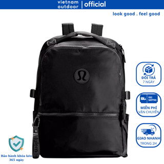 Balo Nam Nữ Đi Học Đi Làm LULULEMON CREW NEW 22L Thời Trang Chống Nước Nhẹ Có Ngăn Chứa Laptop 15 Inch