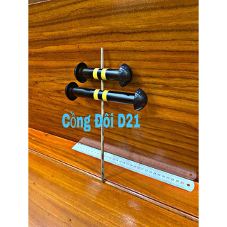 Sáo diều cồng đôi d21 tương thích với diều sáo từ 1m-1,7m