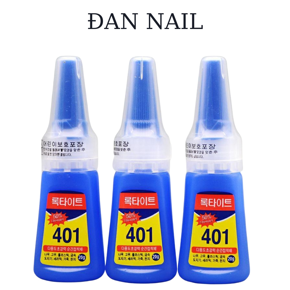 Keo dán móng 401, gắn móng đính đá nail siêu chắc