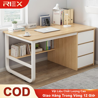 REX Bàn Làm Việc 3 hộc tủ phủ Hạn chế trầy xước Phong Cách Hiện Đại Nội Thất Tiết Kiệm