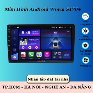 Màn hình android ô tô s170+ | ram: 2g/32g | android 10 | chip 8 nhân |