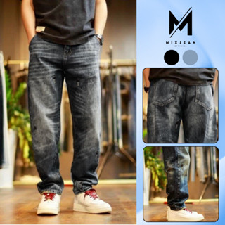 [MX013] Quần jean ống đứng MIXJEAN quần bò nam ống rộng boy phố chất vải dày dặn, mát mẻ dễ phối đồ 2 màu