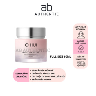 Kem dưỡng ohui hồng dưỡng ẩm ohui miracle moisture pink barrier mẫu mới - ab authentic