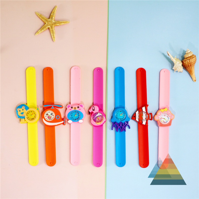 Đồng hồ đập tay siêu dễ thương đa dạng cho trẻ em hoạt hình, con vật dễ thương
