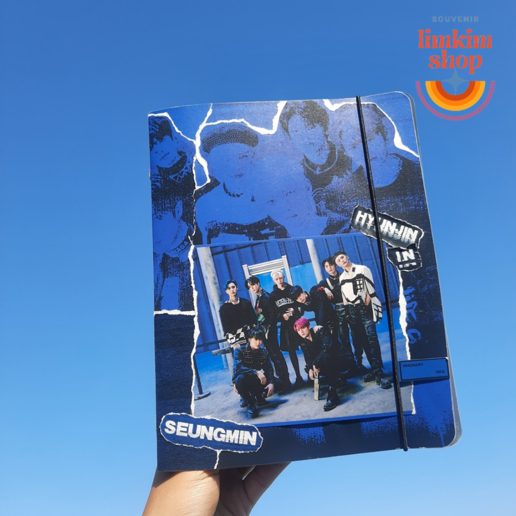 Binder6 còng decor chủ đề Stray Kids ver OT8 đựng card