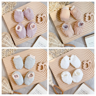 Bao tay chân Cookie cottom mềm,mát cho bé sơ sinh