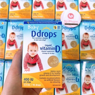 Vitamin D3 Ddrops 400 IU 2,5ml