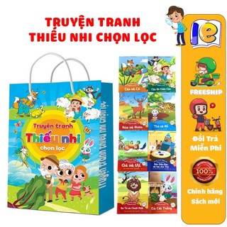  Sách - Truyện Tranh Thiếu Nhi Chọn Lọc - Song Ngữ Anh Việt   8 Cuốn   