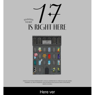 ( HÀNG SẴN SEAL CÓ POB) SEVENTEEN BEST ALBUM [17 IS RIGHT HERE] 