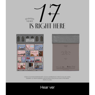 ( HÀNG SẴN SEAL CÓ POB) SEVENTEEN BEST ALBUM [17 IS RIGHT HERE] 