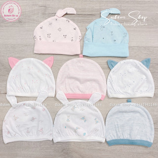Mũ Sơ Sinh MIO- Chất Liệu Cotton 100%