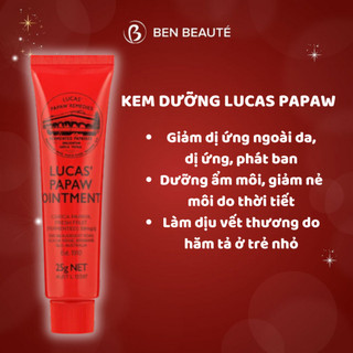 Kem Dưỡng Da Đa Năng Lucas Papaw Ointment 25gr