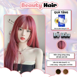 Thuốc nhuộm tóc Đỏ Dâu, bảo vệ tóc không gây khô sơ tóc, nhuộm tóc Đỏ Dâu, thuốc nhuộm tóc Đỏ,nhuộm tóc đỏ