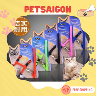 Bộ dây dắt chuyên dụng cho mèo