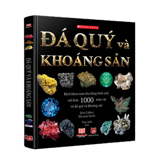 Sách Đá Quý và Khoáng Sản sách Bách khoa toàn thư bằng hình ảnh Bìa cứng 228 trang  -  Á Châu Books