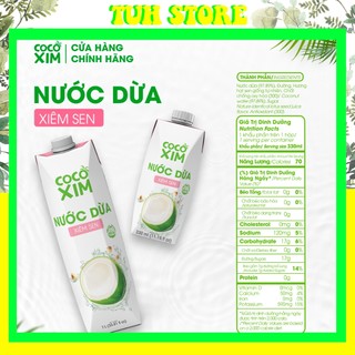  Nước Dừa Cocoxim Xiêm Sen Đóng Hộp-TUH 