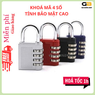 Ổ khoá mini chống gỉ, khoá số mini chống trộm, ổ khóa số khóa tủ, khóa vali nhỏ gọn, chắc chắn