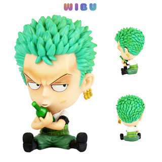 Mô hình One Piece chibi Zoro cực dễ thương cao 9cm , figure one piece