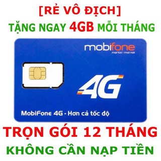 [FREESHIP] SIM 4G MOBIFONE MDT350 (4GB/Tháng*12 Tháng)