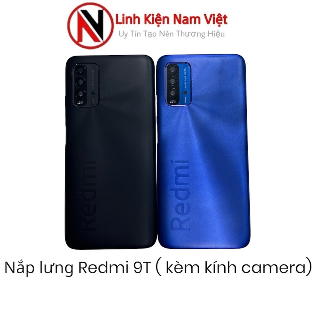 Nắp lưng Xiaomi Redmi 9T (kèm kính camera)